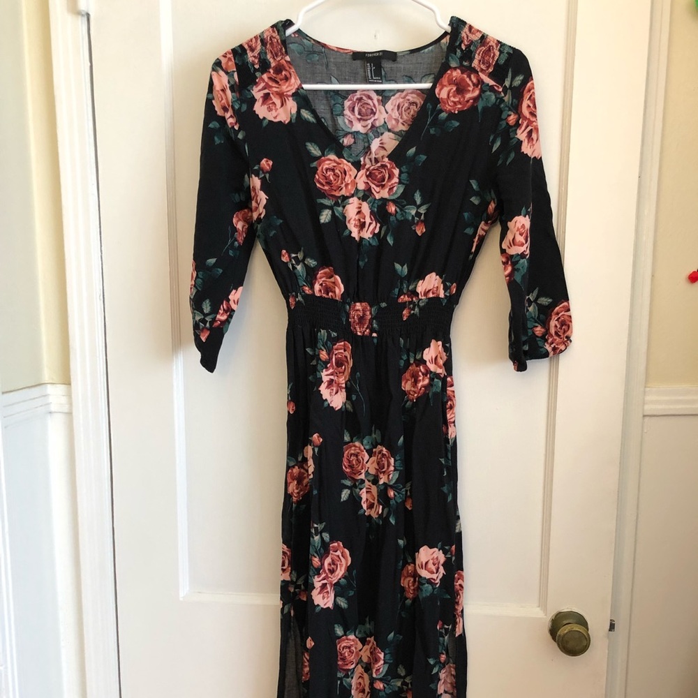 Forever 21 long floral dress